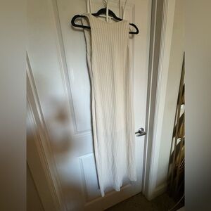 Elegant Cream Maxi Dress